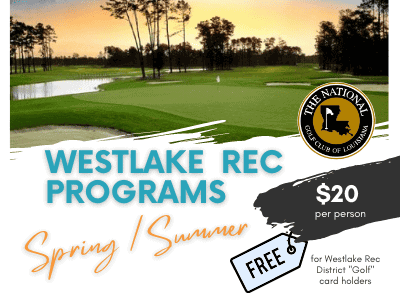 NGCLA-2022-Westlake-Rec-Clinics-Web-Event-XrzOIB.tmp_ a flyer for a golf tournament with the words westlake rec programs