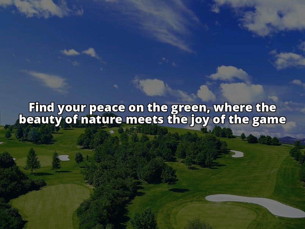 10 Reasons Why Golf Is The Best Sport 1 10 Reasons Why Golf Is The Best Sport On The Planet